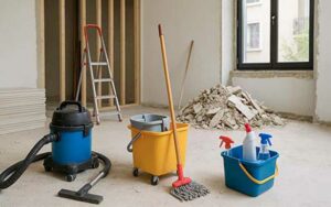 Nettoyage après travaux à Rabat